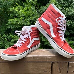 Vans high top shoes